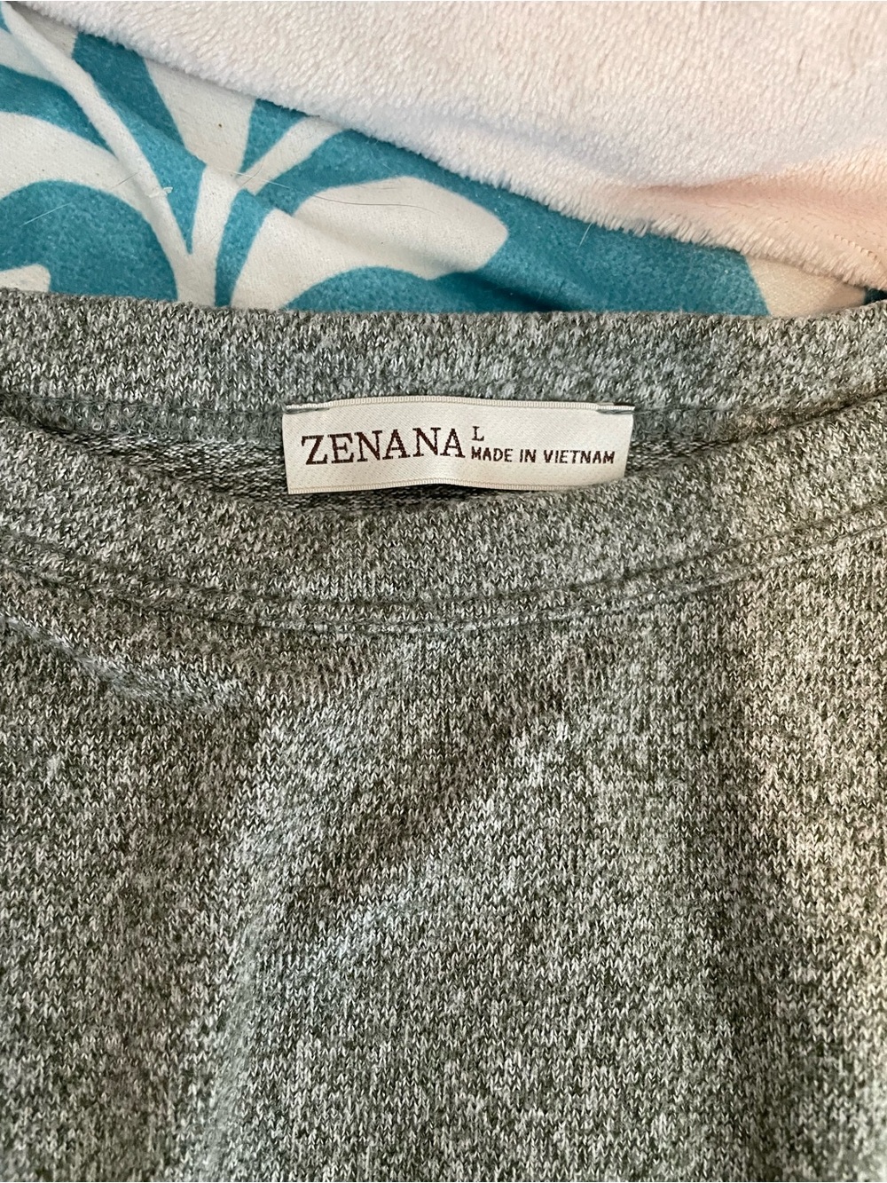Zenana Green Heather lounge set